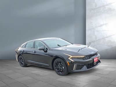 2026 Kia K5 — front three-quarter view