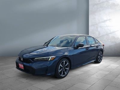 2026 Honda Civic Sedan Hybrid — front three-quarter view