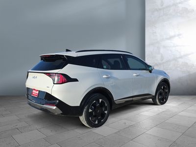 2026 Kia Sportage Hybrid — rear three-quarter view