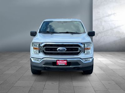 2022 Ford F-150 — rear three-quarter view
