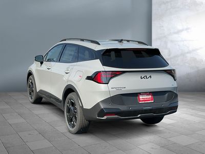 2026 Kia Sportage — rear three-quarter view