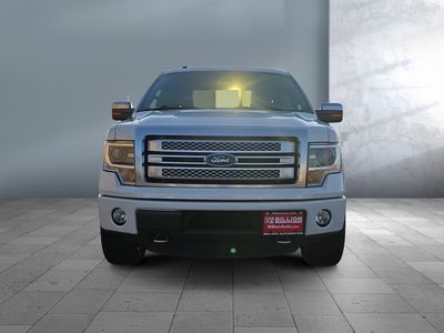 2013 Ford F-150 — rear three-quarter view