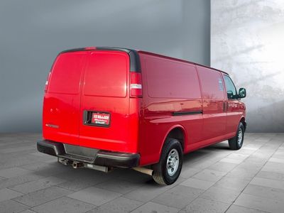 2020 Chevrolet Express Cargo Van — rear three-quarter view