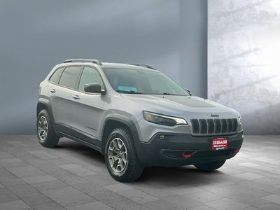 2020 Jeep Cherokee — front three-quarter view