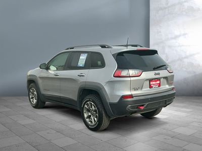 2020 Jeep Cherokee — rear three-quarter view