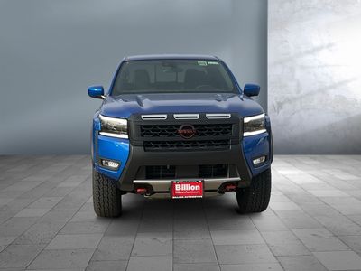 2026 Nissan Frontier — front three-quarter view