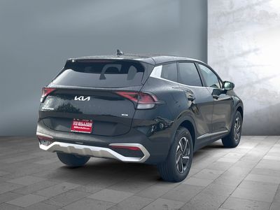 2025 Kia Sportage Hybrid — rear three-quarter view