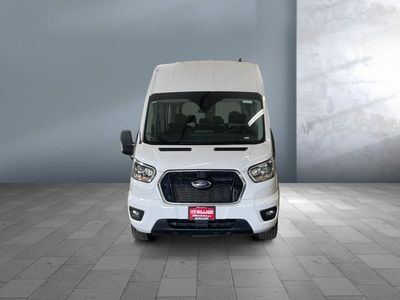 2023 Ford Transit Passenger Wagon — front three-quarter view