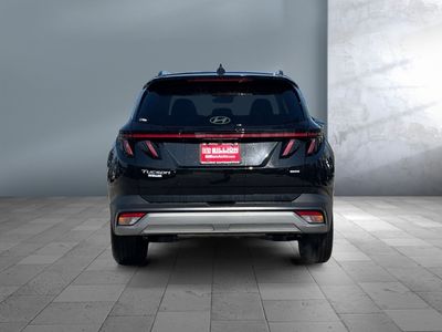 2025 Hyundai Tucson — rear three-quarter view
