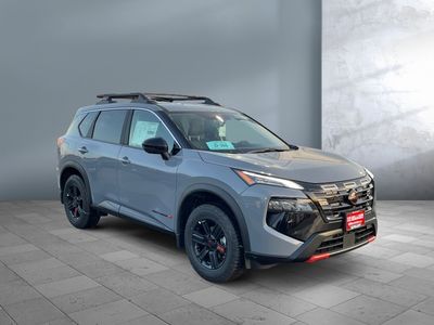 2026 Nissan Rogue — front three-quarter view