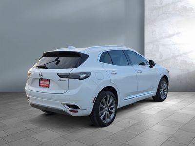 2022 Buick Envision — rear three-quarter view