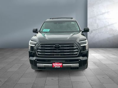 2024 Toyota Sequoia — rear three-quarter view