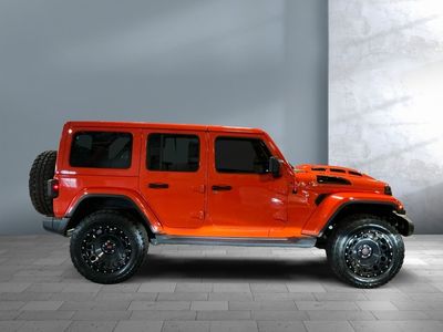 2019 Jeep Wrangler Unlimited — rear three-quarter view