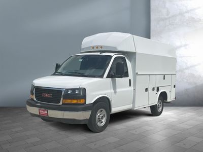 2025 GMC Savana Commercial Cutaway — side profile view