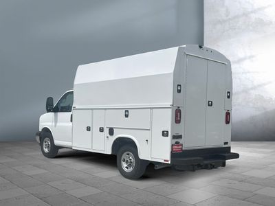2025 GMC Savana Commercial Cutaway — interior view