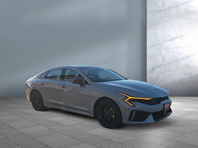2026 Kia K5 — front three-quarter view