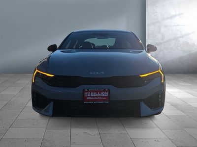 2026 Kia K5 — rear three-quarter view