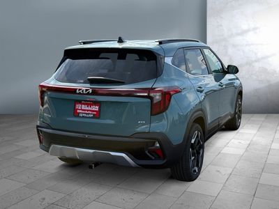 2026 Kia Seltos — rear three-quarter view