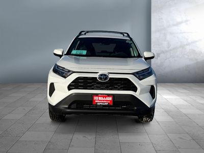 2025 Toyota RAV4 — rear three-quarter view
