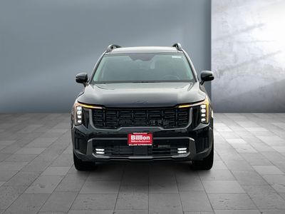 2025 Kia Sorento — front three-quarter view