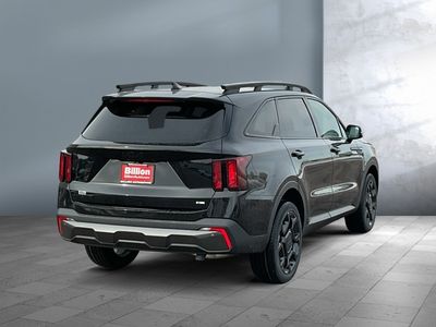 2025 Kia Sorento — rear three-quarter view