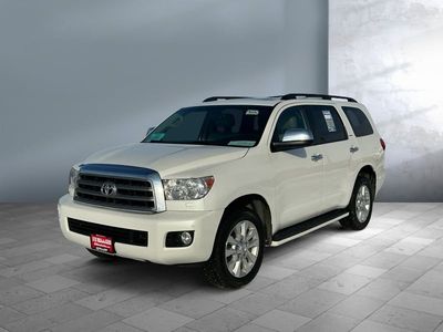2017 Toyota Sequoia — front three-quarter view