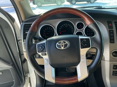 2017 Toyota Sequoia — engine compartment view
