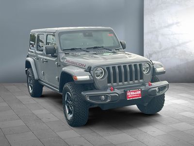 2019 Jeep Wrangler Unlimited — front three-quarter view