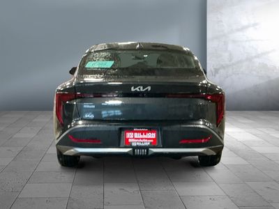 2025 Kia K4 — rear three-quarter view