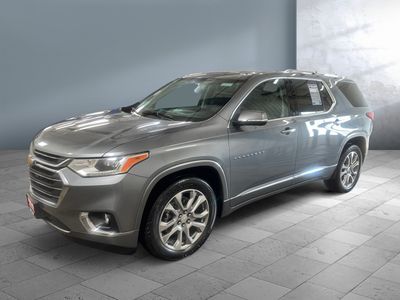 2021 Chevrolet Traverse — rear three-quarter view