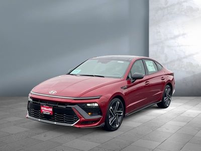 2025 Hyundai Sonata — front three-quarter view