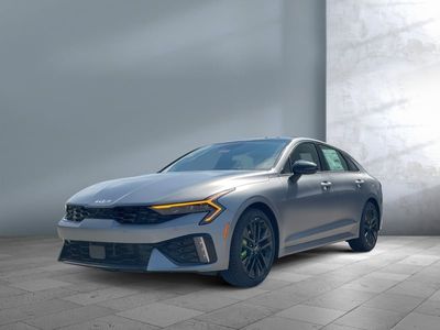 2026 Kia K5 — front three-quarter view
