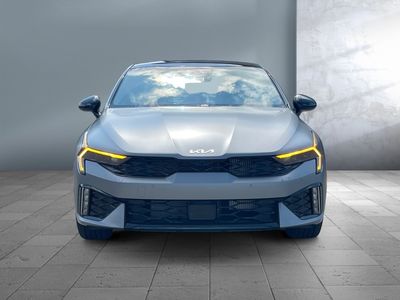 2026 Kia K5 — rear three-quarter view