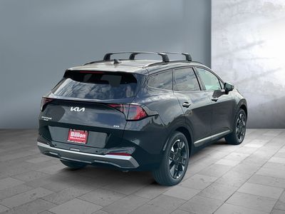 2026 Kia Sportage — rear three-quarter view