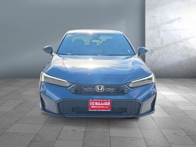 2026 Honda Civic Sedan Hybrid — front three-quarter view