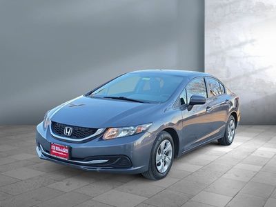 2015 Honda Civic Sedan — front three-quarter view