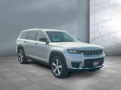 2021 Jeep Grand Cherokee L — front three-quarter view