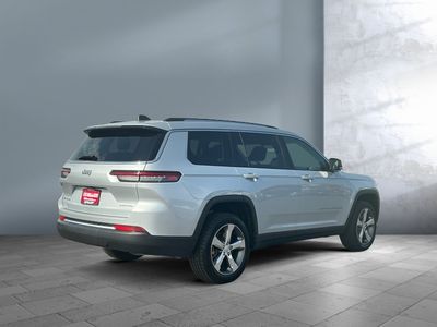 2021 Jeep Grand Cherokee L — rear three-quarter view