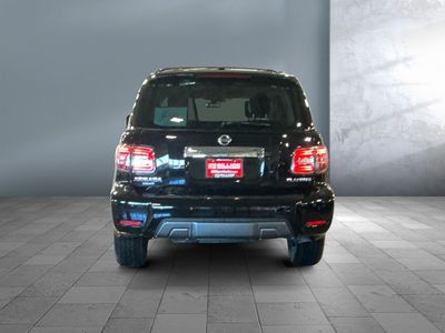 2019 Nissan Armada — rear three-quarter view