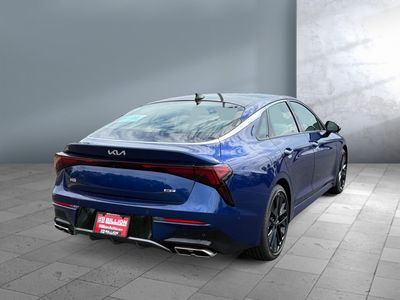 2026 Kia K5 — rear three-quarter view