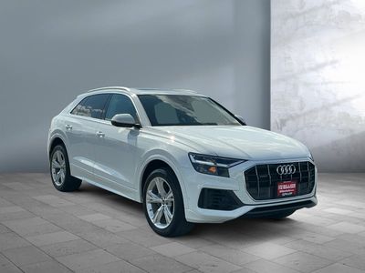 2022 Audi Q8 — front three-quarter view