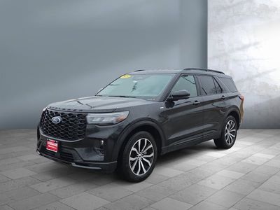 2025 Ford Explorer — front three-quarter view