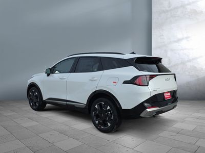 2026 Kia Sportage Hybrid — rear three-quarter view