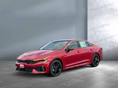 2026 Kia K5 — front three-quarter view
