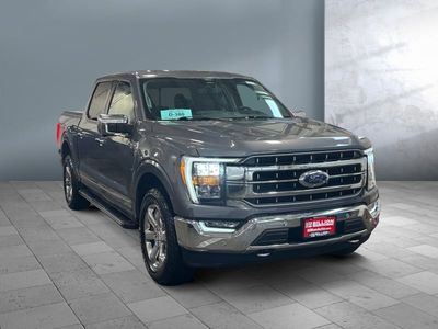 2021 Ford F-150 — front three-quarter view