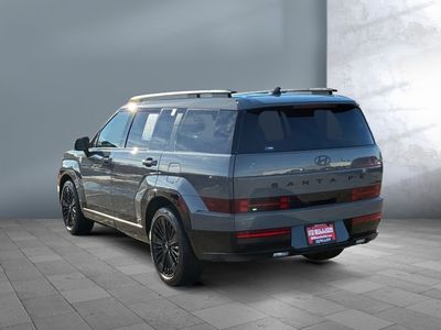 2026 Hyundai Santa Fe Hybrid — rear three-quarter view