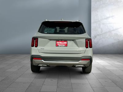 2026 Kia Sorento — rear three-quarter view