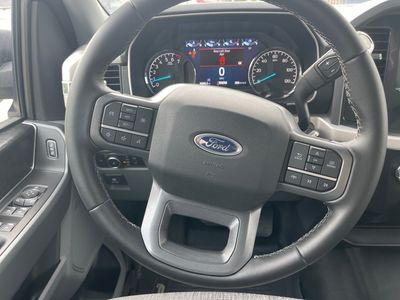 2023 Ford F-150 — engine compartment view