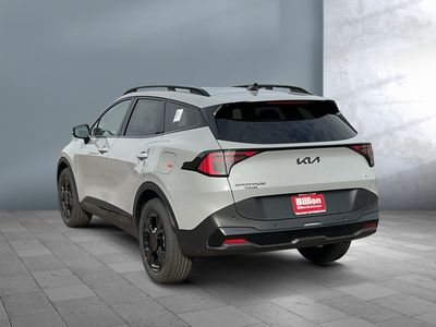 2026 Kia Sportage — rear three-quarter view