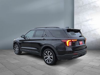 2025 Ford Explorer — rear three-quarter view
